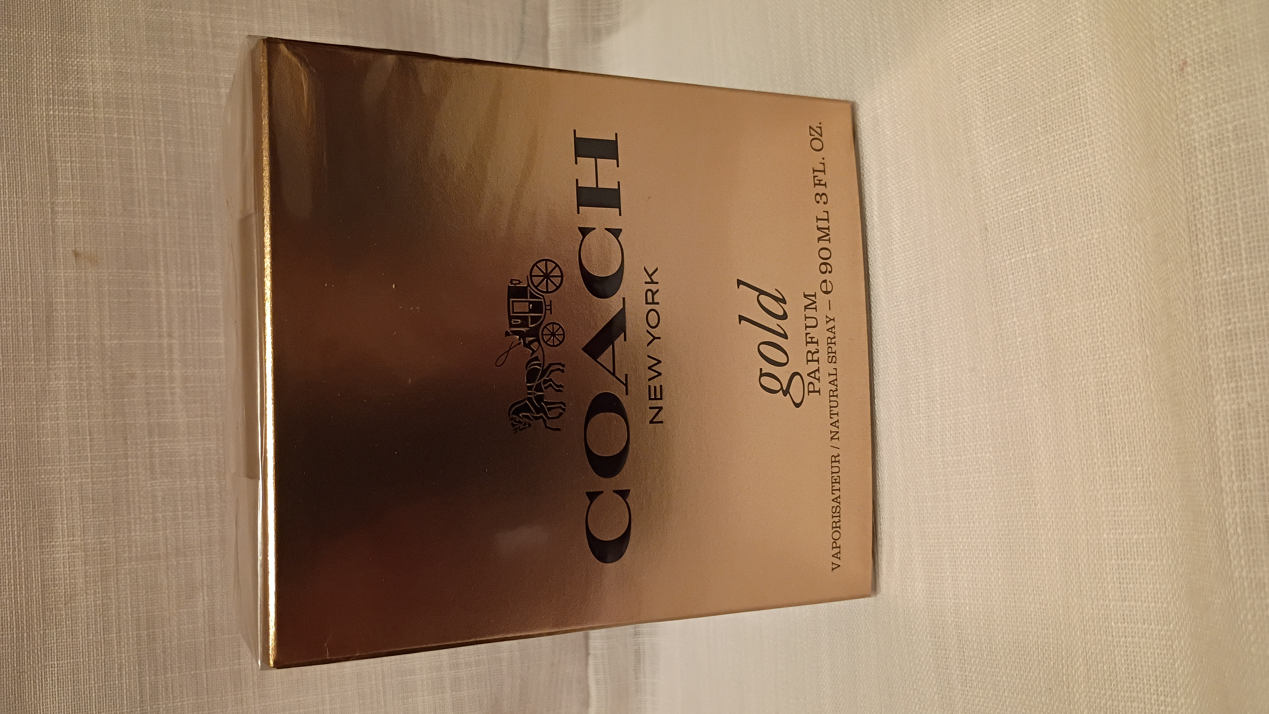 COACH NEW YORK GOLD PARFUM Vaporisateur/Natural Spray